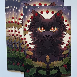 warrior cats print - hollyleaf 4x6”