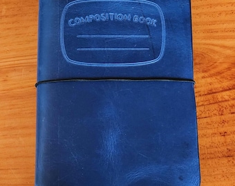 Leather Traveler's Refillable A5 Journal