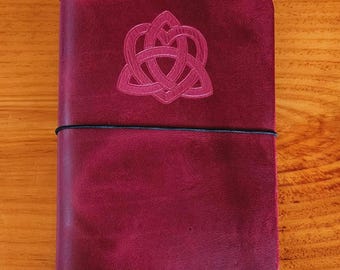 Leather Traveler's Refillable A5 Journal