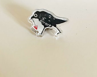 Magpie-Bird Thief-Small Acrylic Pin