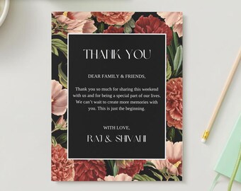 Wedding Thank You Cards