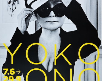Yoko ONO: Half a Wind Show - Original Poster - Etsy