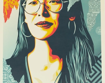 Shepard Fairey シェパード・フェアリー（本人サイン入り） シェパード・フェアリー（OBEY） - シルクスクリーン - 直筆サイン入り