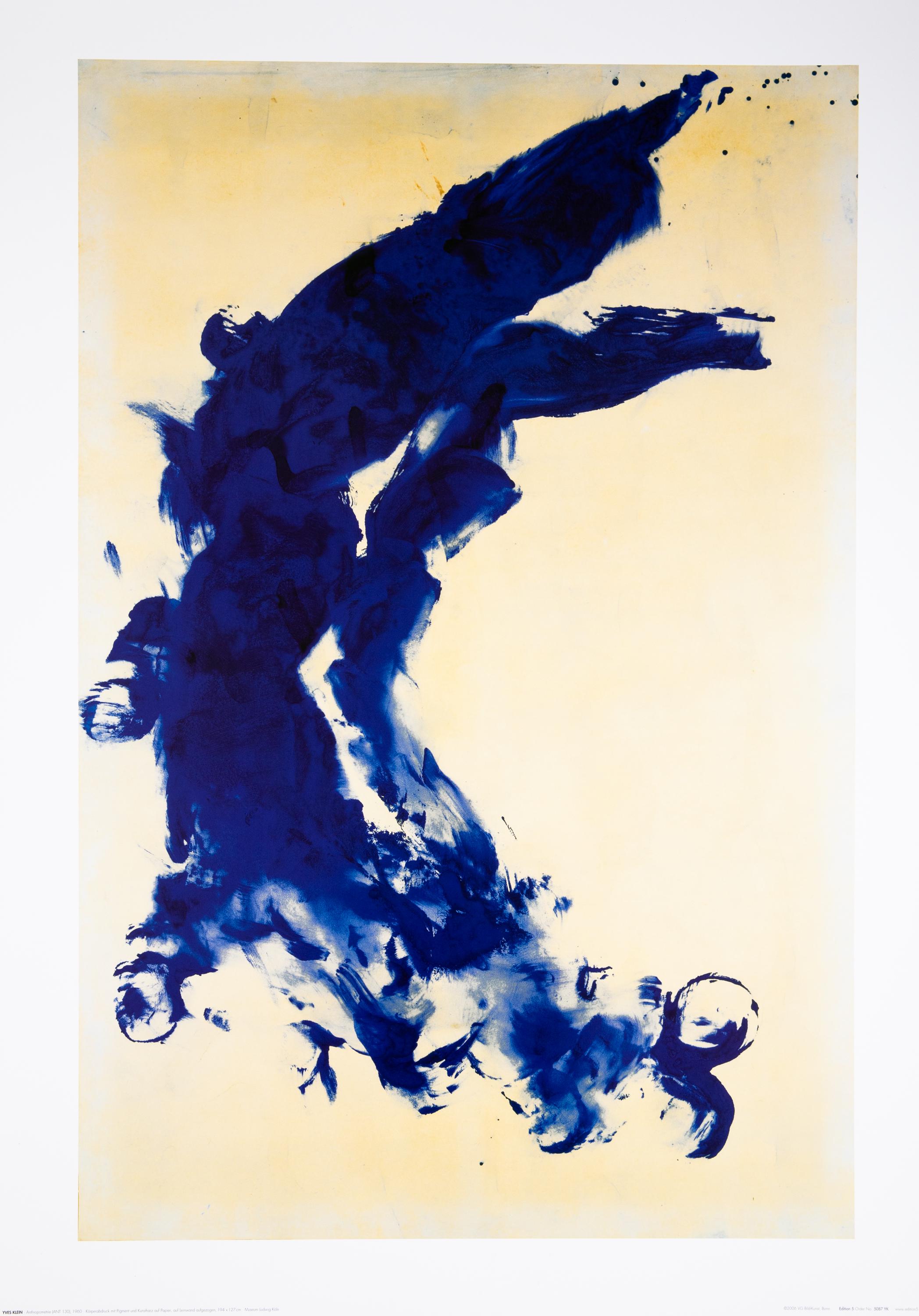 Yves klein poster - Etsy 日本