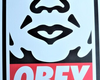Shepard FAIREY (OBEY): Obey Icon - Original Signed Lithograph - Etsy