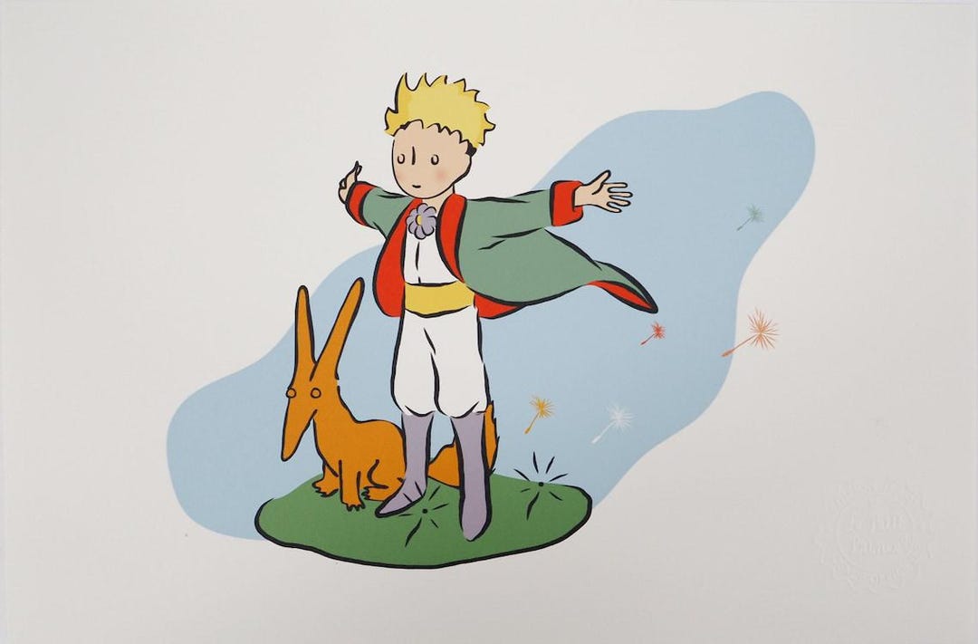 Antoine DE SAINT-EXUPERY: the Little Prince and the Fox