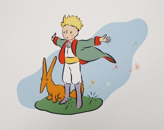 Antoine DE SAINT-EXUPERY: the Little Prince and the Fox