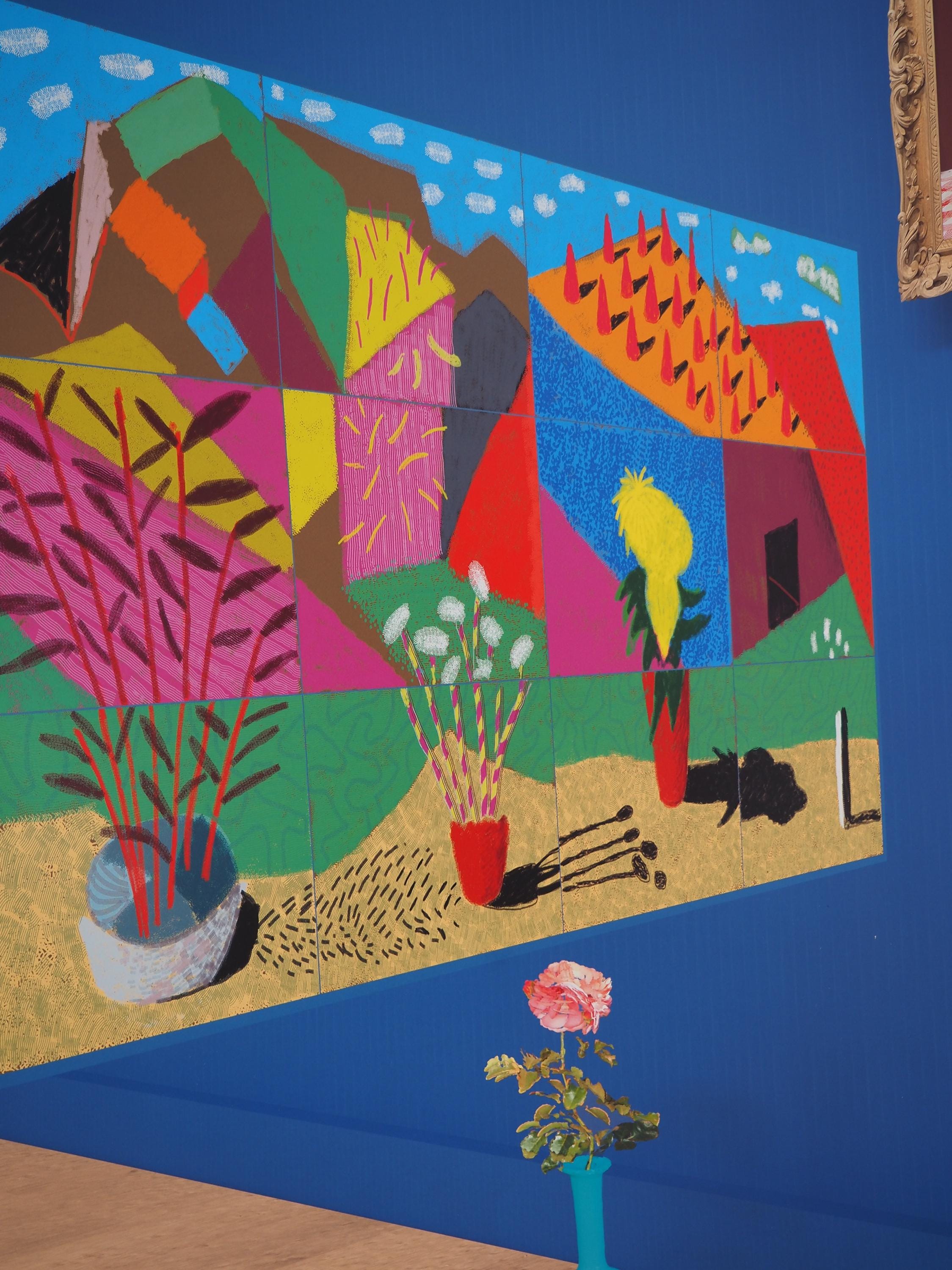 HOW20WORKS 20周年記念 アートポスター David Hockney: 20 Flowers and Some Bigger Pictures - Original