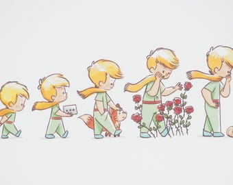 Antoine DE SAINT EXUPERY / Jordi Nef: the Adventures of the Little