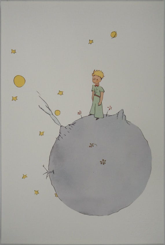 Antoine de Saint-Exupéry Dessins Antoine DE SAINT-EXUPERY: The Little Prince and the Bird of Peace