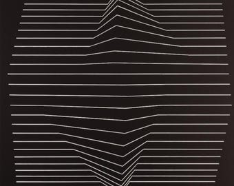 Victor VASARELY: ILILE II - Offset print 1973