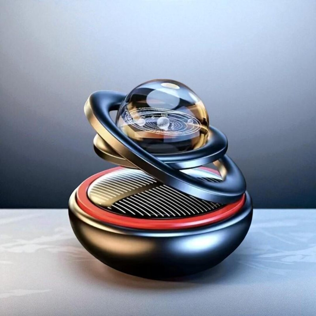 Solar Car Diffuser – Spinning Aromatherapy Air Freshener, Eco-friendly ...