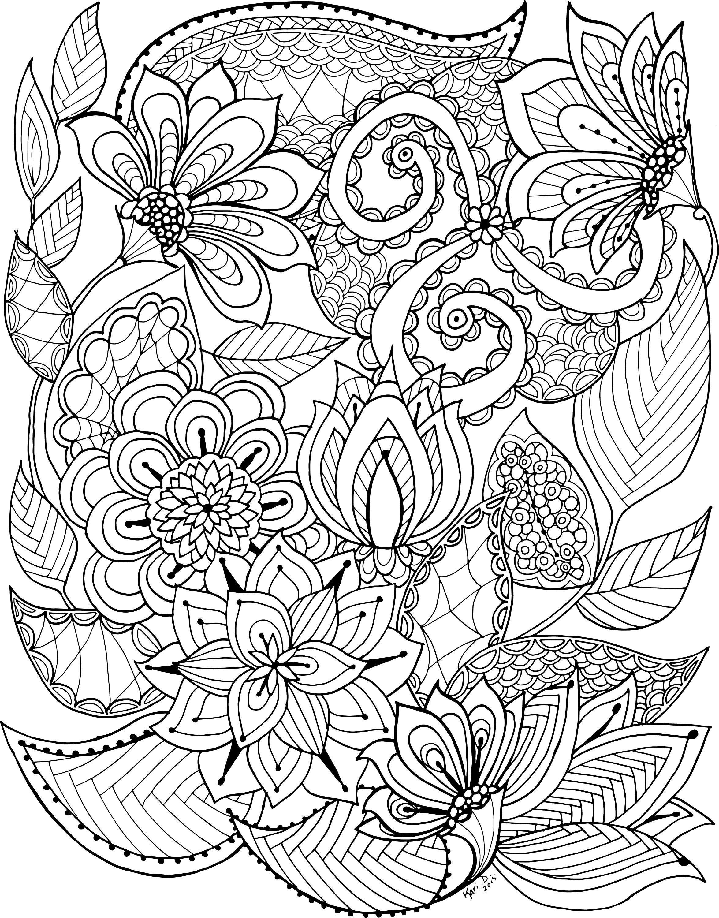 Coloring Pages For Adults Paisley