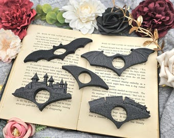 Porte-pages de livre à motif littéraire | Repose-pouce | Accessoire de lecture | Impression 3D en PLA | Cadeau pour les amoureux des livres
