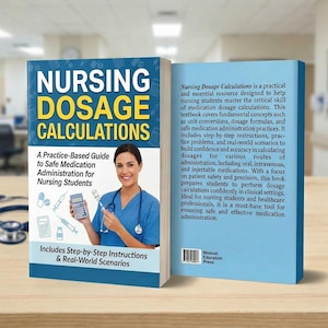 Nursing Dosage Calculations Study Guide | Dimensional Analysis Mastery | Med Math Cheat Sheets