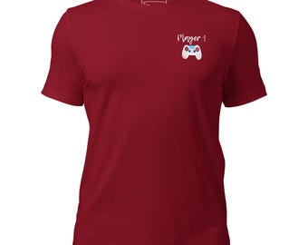 T-shirt Player 1 (unisexe)