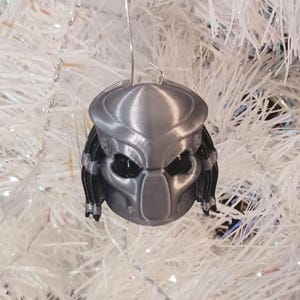 Predator Ornament 3d Print Hand Painted
