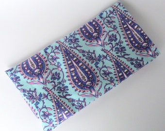 Cozy Microwavable Heat Pack - Cold Pack - Pretty Pastel Flannel Cover - Perfect for Shoulders & Knees - 7" x 12" - Md