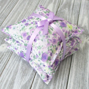 French Lavender Sachets, Dainty Cottagecore Floral