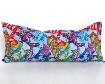 Catnip Kick Stick - 11" x 4 3/4" Colorful Cat Pillow