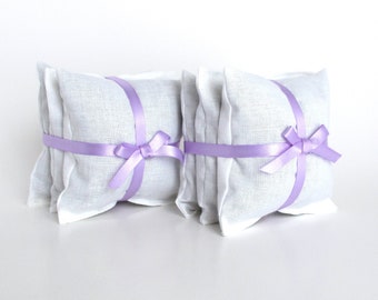 Lavender Dryer Sachets  - 2 Sets of 3 -  3/4" x 3 3/4"