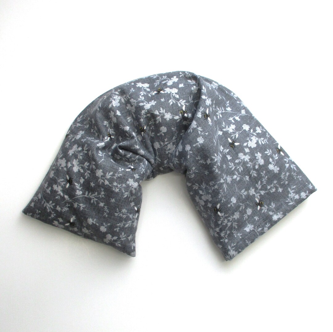 Heat Pack Cold Pack Rice Bag With a Honeybee Print Flannel Etsy