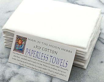2 Ply Paperless Towels, Pack of 6