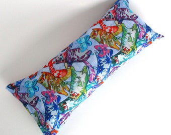 Catnip Kick Stick - 11" x 4 3/4" Colorful Cat Pillow