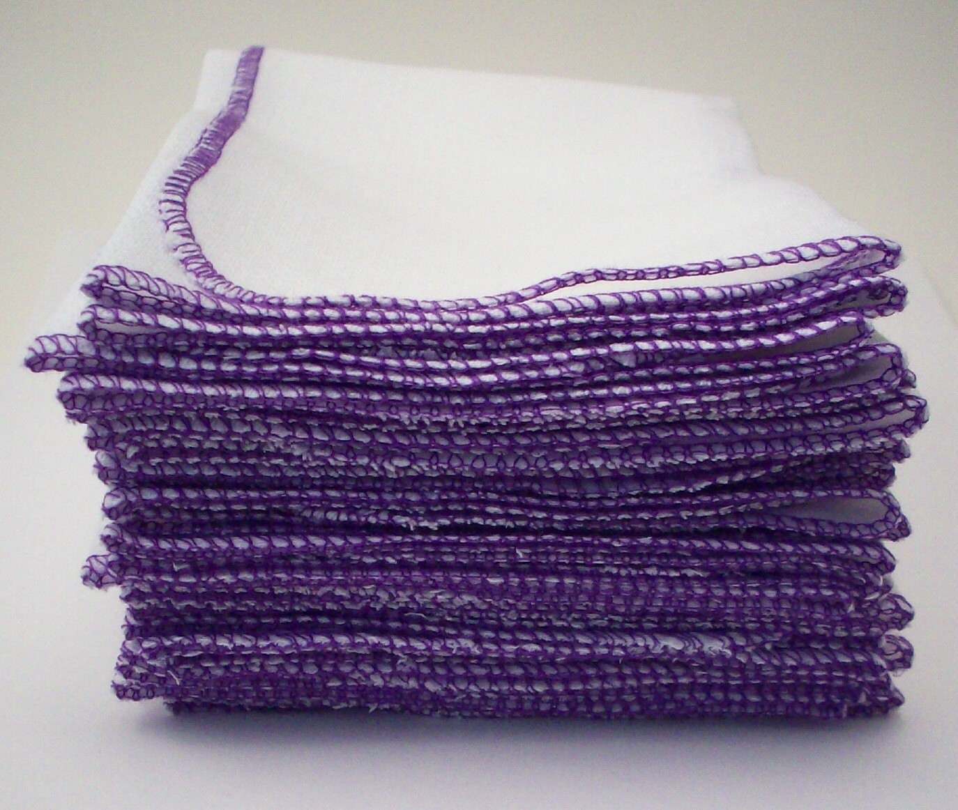 One Dozen Unpaper Towels Purple Bordered Eco Friendly Etsy