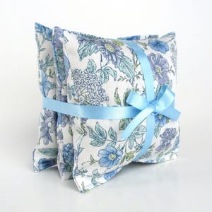 Blue Floral Lavender Sachets - Cottagecore  Aromatherapy Sachets