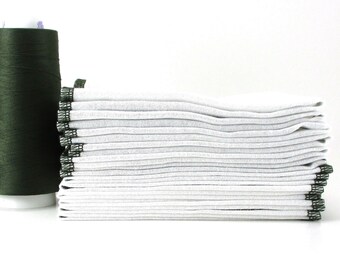 Olive Green Paperless Towels - 11 1/2" x 11 1/2" Paper Towel Alternative