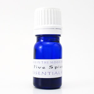 Five Spice Essential Oil Blend: Aromatic Clove, Rosemary, Lemon, Eucalyptus, and Cinnamon Oils