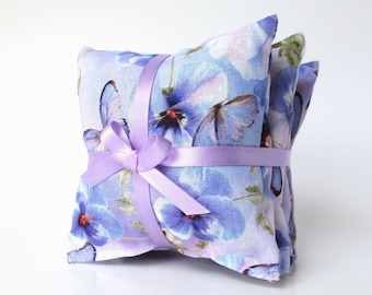 Butterfly Pansy Sachets - Teacher Gift - Gifts for Mom