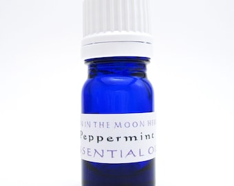 Peppermint Essential Oil for Aromatherapy and as a Diffuser Oil - Full Strength
