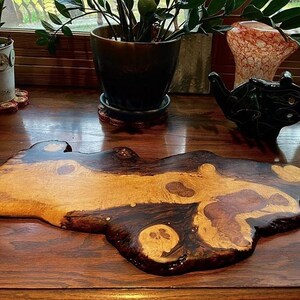 Live Edge Center Piece Charcuterie Board