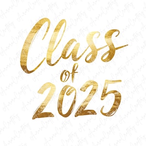 Klasa 2025 Akwarela Clipart, Clipart Napisu Ukończenia Szkoły, Karta Ukończenia Szkoły 2025, Wysokiej Jakości JPG Ukończenia Szkoły dla Rzemiosła Ukończenia Szkoły