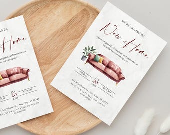 Housewarming Party Invitation | We’re Moving In | New Home Celebration | Digital Download