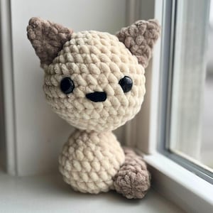Crochet Cat | Handmade plushie | Stuffed Animal | Great Gift Idea