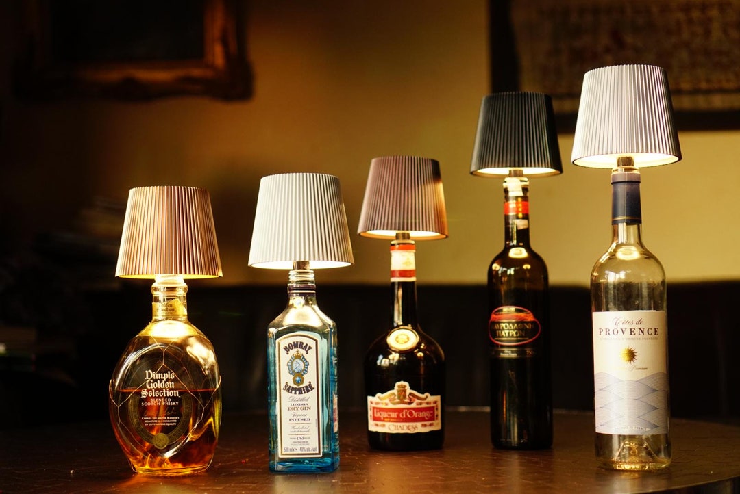 LED Bottle Light Outdoor Lamp Modern Table Lamp USB Wireless