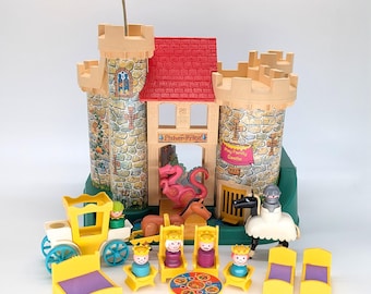 Complete Your Castle 993 Vintage Fisher Price Little People Set - Replacement Figures & Pieces Sold Individually