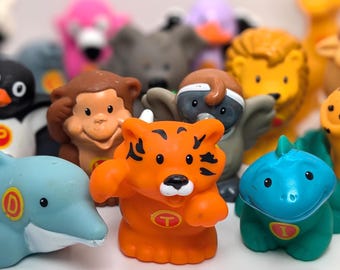 Vintage 2004 Fisher-price Little People A-Z Learning Zoo