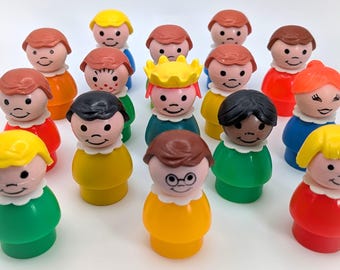 Vintage Fisher Price Little People Girl Figures | Original Replacement Figures | Pick Your Own