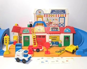 Complete Your Main Street #2500 Vintage Fisher Price Little People Set by Piece - Sold Individually