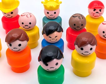 Vintage Fisher Price Little People Boy Figures | Original Replacement Figures | Pick Your Own