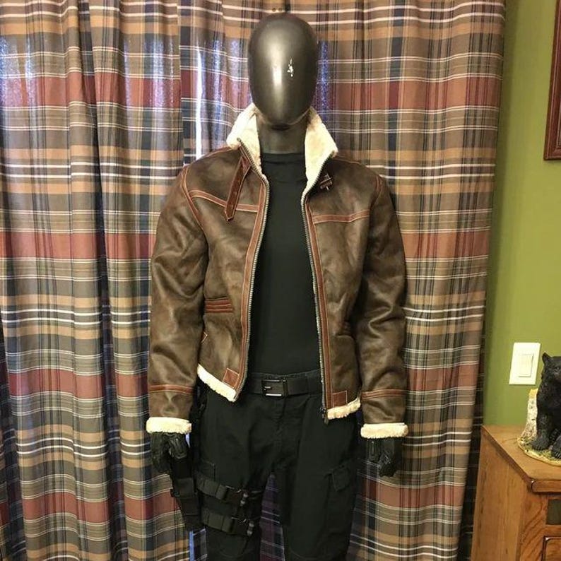 Biohazard Resident Evil Leon Jacket Outfit Cosplay Gear - Etsy