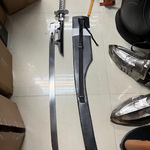 2B Neir Automata White Katana Virtuous Contract Blade cosplay weapon