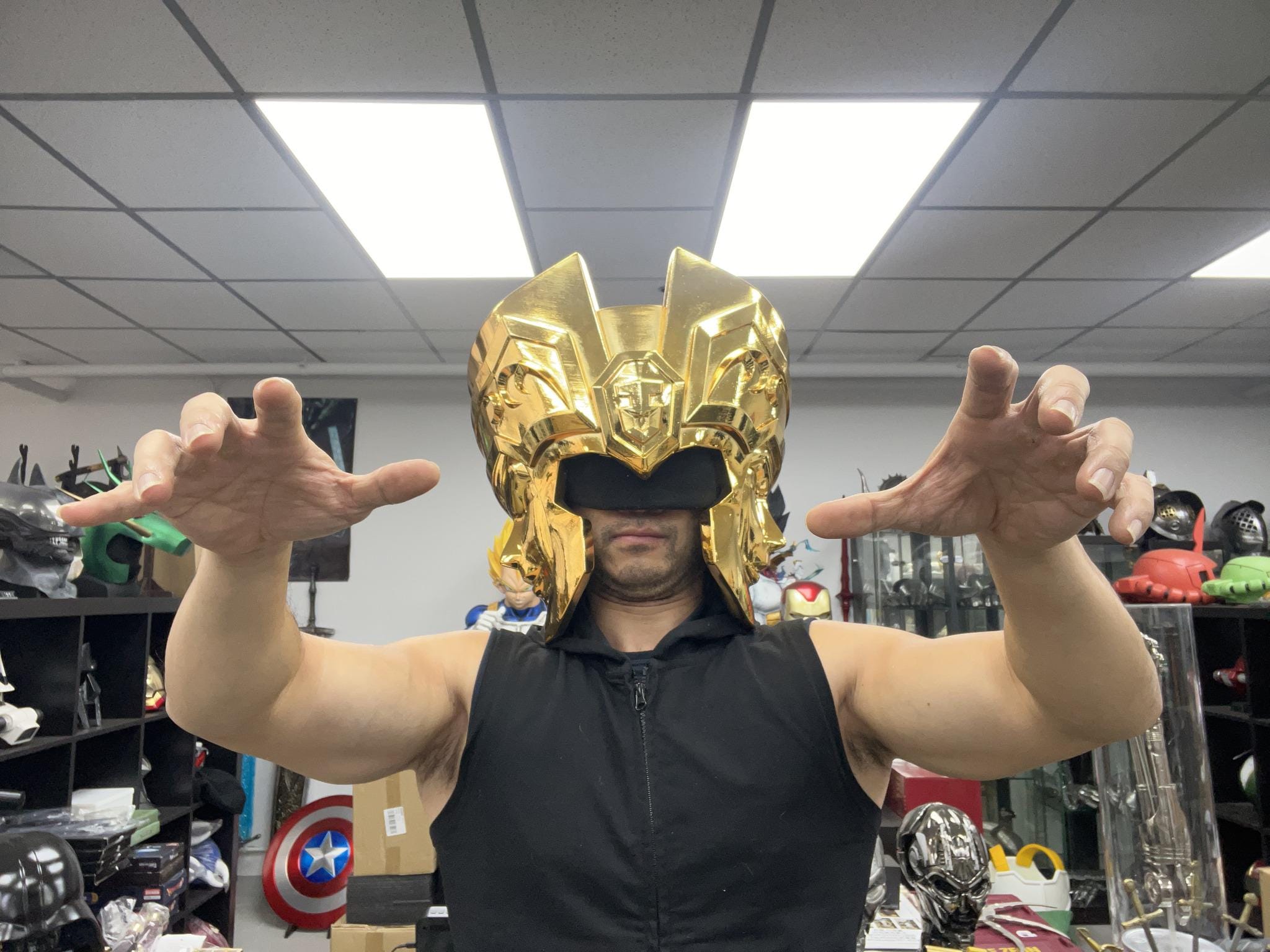 Saint Seiya Gemini Gold Cloth Armor Object Cosplay Prop - Etsy