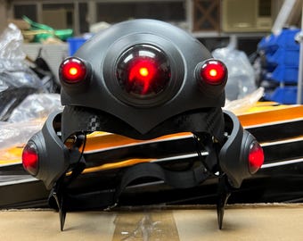 Overwatch Widowmaker LED Mask Helmet cosplay armor