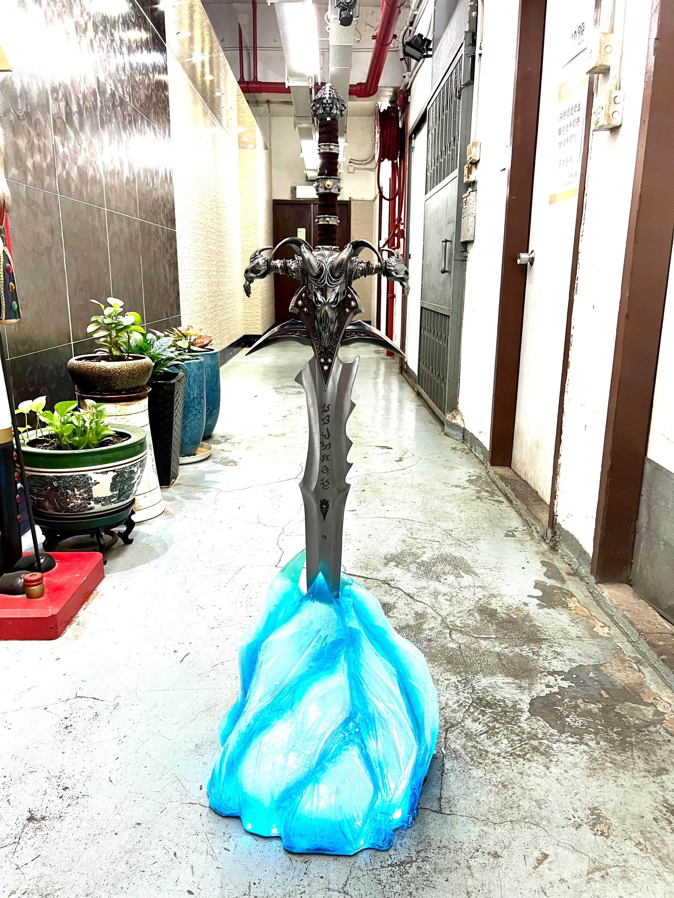 WOW フロストモーンソード コスプレ リッチキング 鋼鉄金属武器 - Etsy