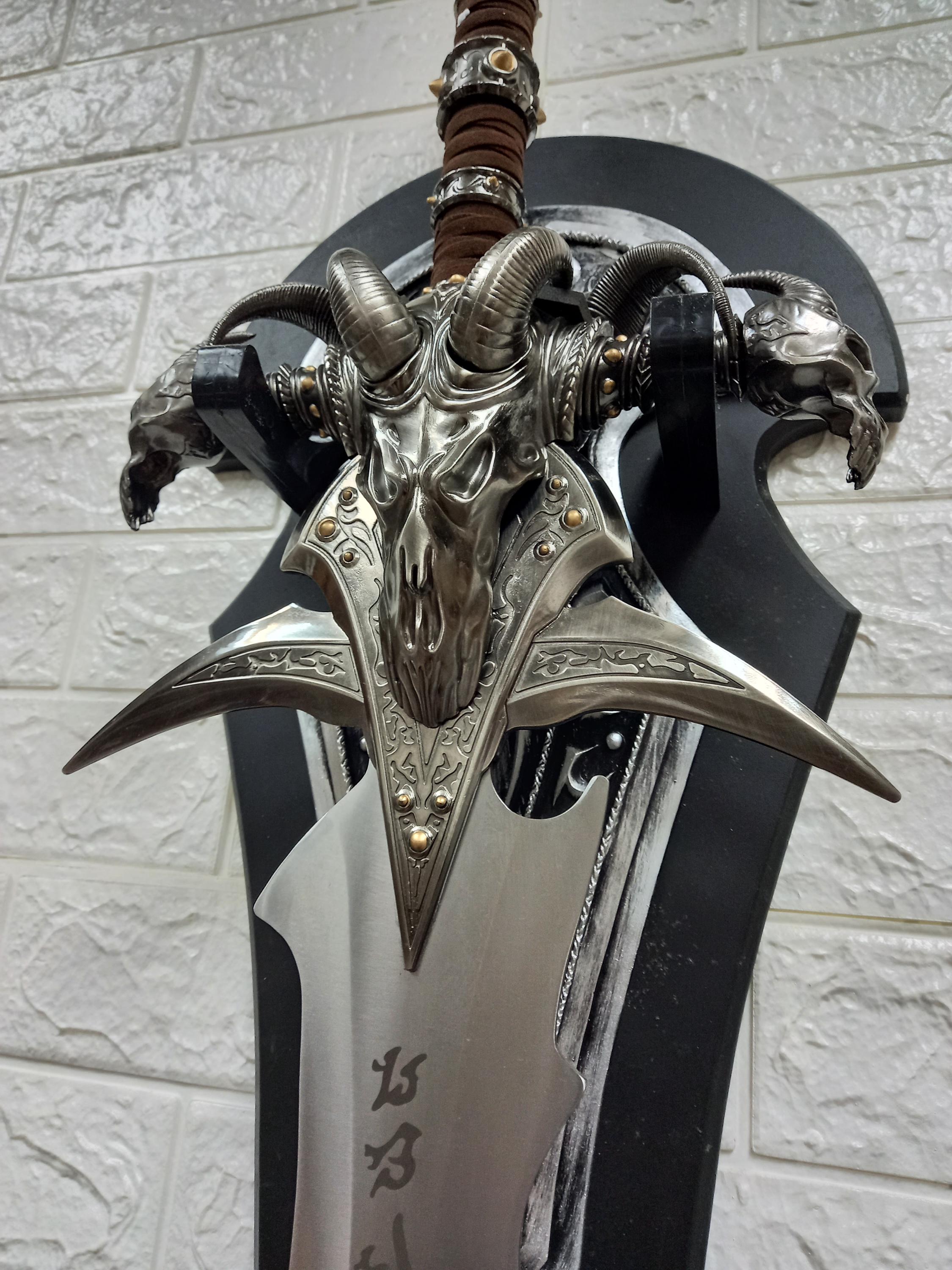 WOW フロストモーンソード コスプレ リッチキング 鋼鉄金属武器 - Etsy